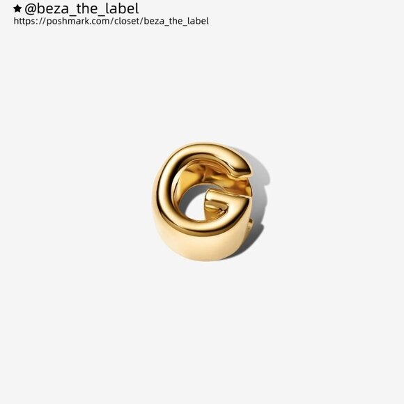 Pandora Letter G Alphabet Mini Charm|Pendant - Picture 2 of 2